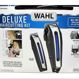 WAHL Deluxe Complete Hair Cutting Kit 29 Piece Clipper Set with Beard Trimmer